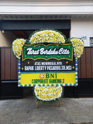 Papan Bunga Duka di Pasir Endah