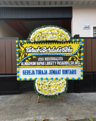 Papan Bunga Duka di Pasir Endah