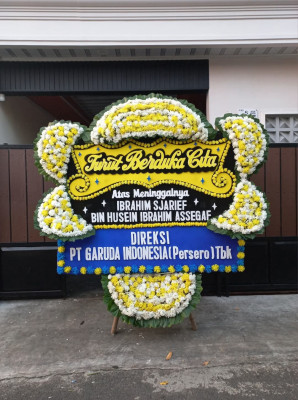 Papan Bunga Duka di Pasir Endah